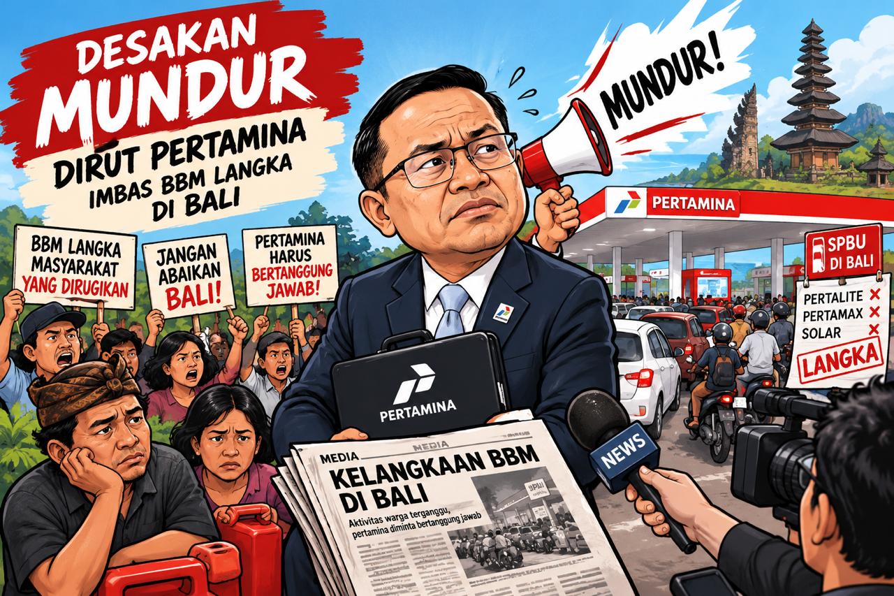 Bali Governor Says Pertamina CEO’s Removal Is Not His Authority Amid Fuel Shortage